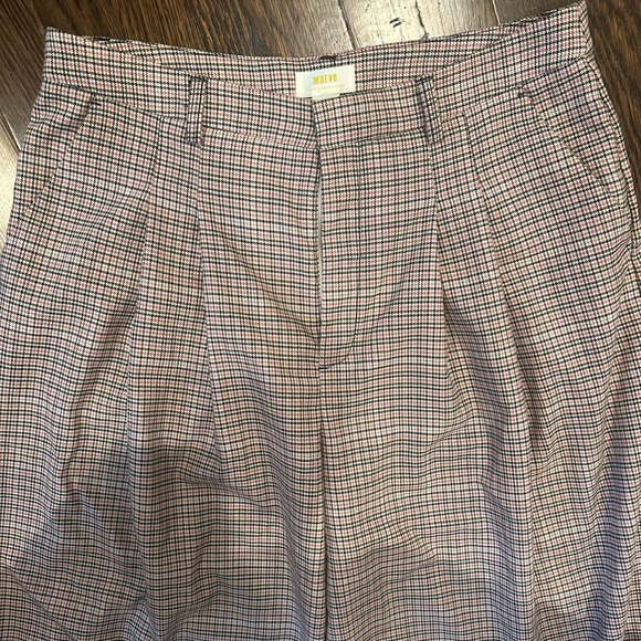 Maeve Plaid Wide Leg Pants - Picture 5 of 9